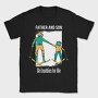 Father Son, Tricou Barbati (Unisex)