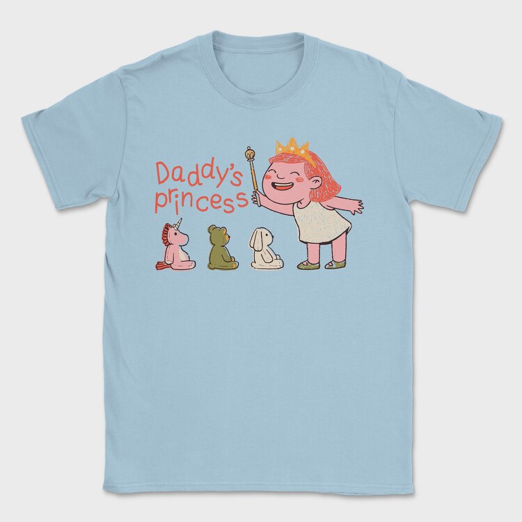 Daddys Princess, Tricou Barbati (Unisex)