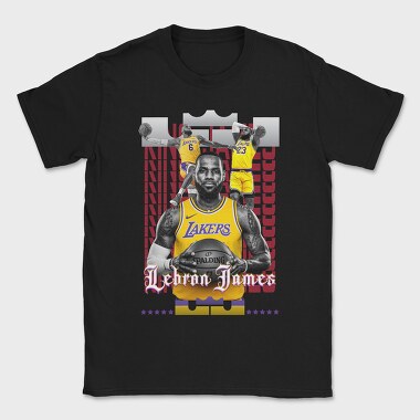 Lebron Art 2, Tricou Barbati (Unisex)