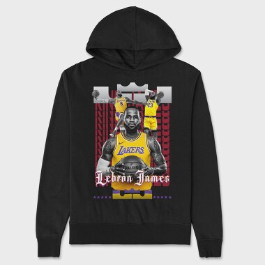 Lebron Art 2, Hanorac Oversize Barbati (Unisex)
