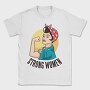 Strong Woman, Tricou Barbati (Unisex)