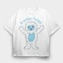 I Want Hugs, Tricou Oversize Barbati (Unisex)