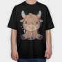 Cute Taurus, Tricou Oversize Barbati (Unisex)