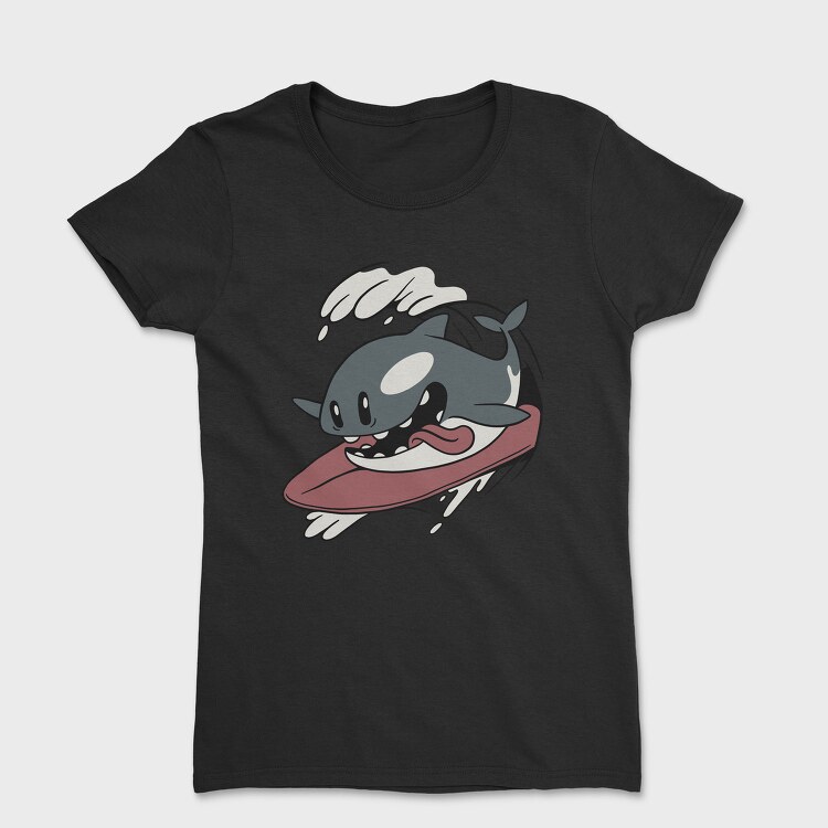 Surfing Orca, Tricou Femei