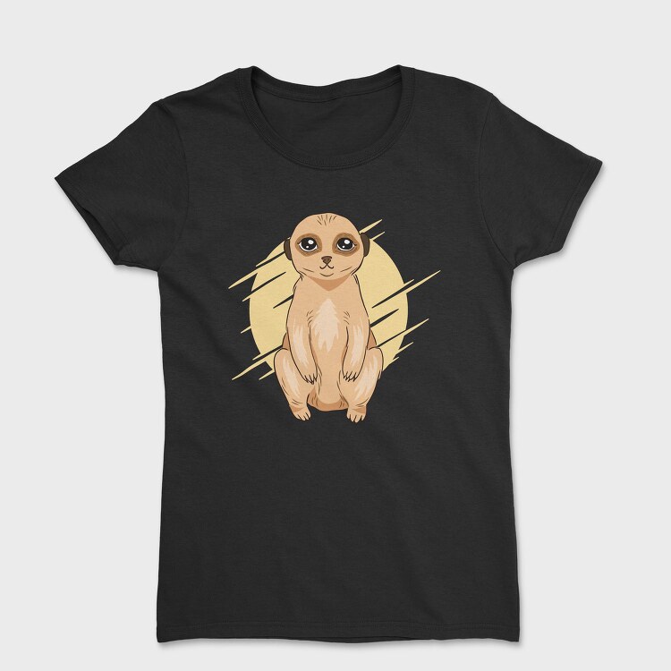 Cute Meerkat, Tricou Femei