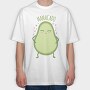 Cute Avocado Mom Mamacado Pt, Tricou Oversize Barbati (Unisex)