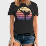 Martial Arts Retro Sunset, Tricou Barbati (Unisex)