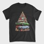 Christmas Tree Muscle Madness Cars, Tricou Barbati (Unisex)