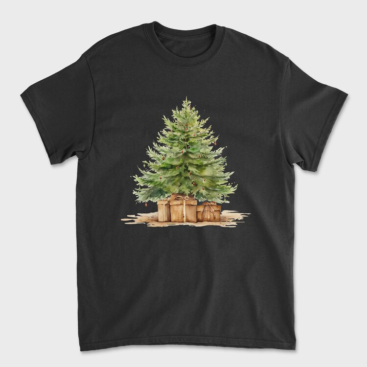 Christmas Tree Old, Tricou Barbati (Unisex)