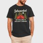 Introvert Camping, Tricou Barbati (Unisex)