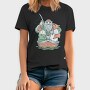 Fisherman and Dog, Tricou Barbati (Unisex)