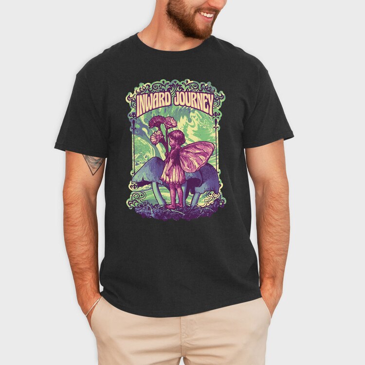 Inward Journey, Tricou Barbati (Unisex)