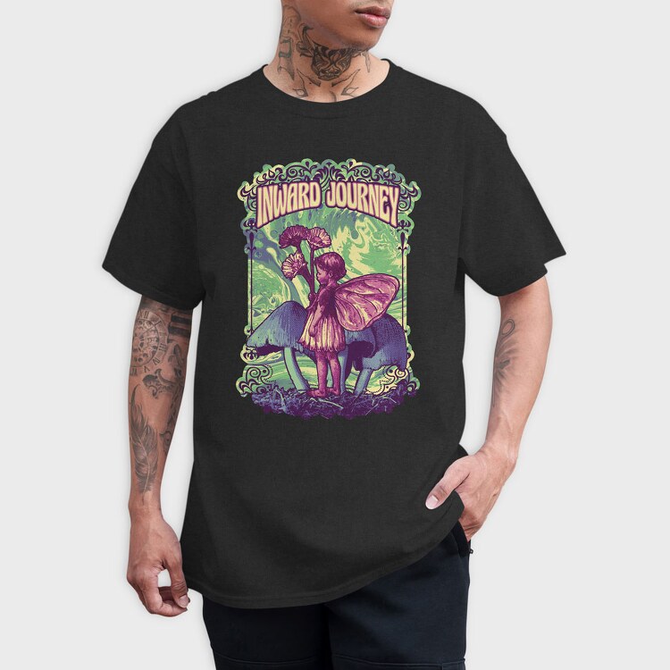 Inward Journey, Tricou Barbati (Unisex)