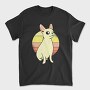 Chihuahua Retro Sunset, Tricou Barbati (Unisex)