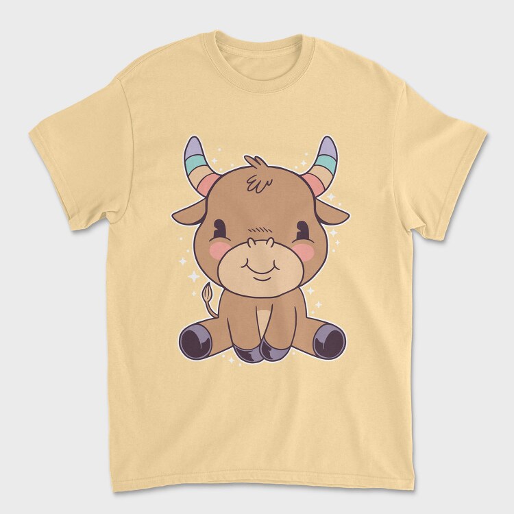 Cute Taurus, Tricou Barbati (Unisex)