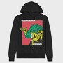 Alligator Pistol, Hanorac Oversize Barbati (Unisex)