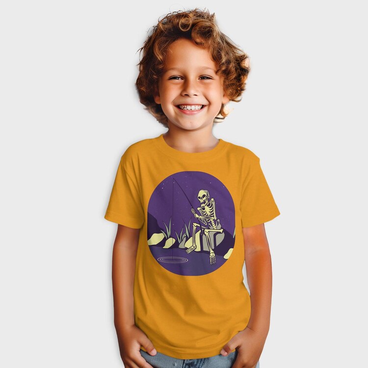 Fishing Skull, Tricou Copii