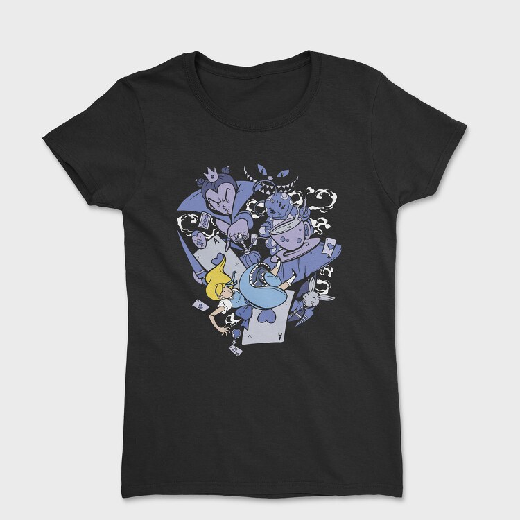 Alice Wonderland, Tricou Femei