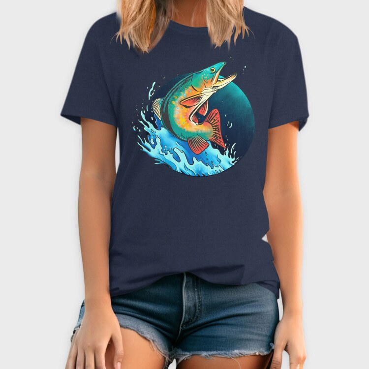 Trout Fish, Tricou Barbati (Unisex)