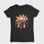 Cartoon Tractor, Tricou Femei