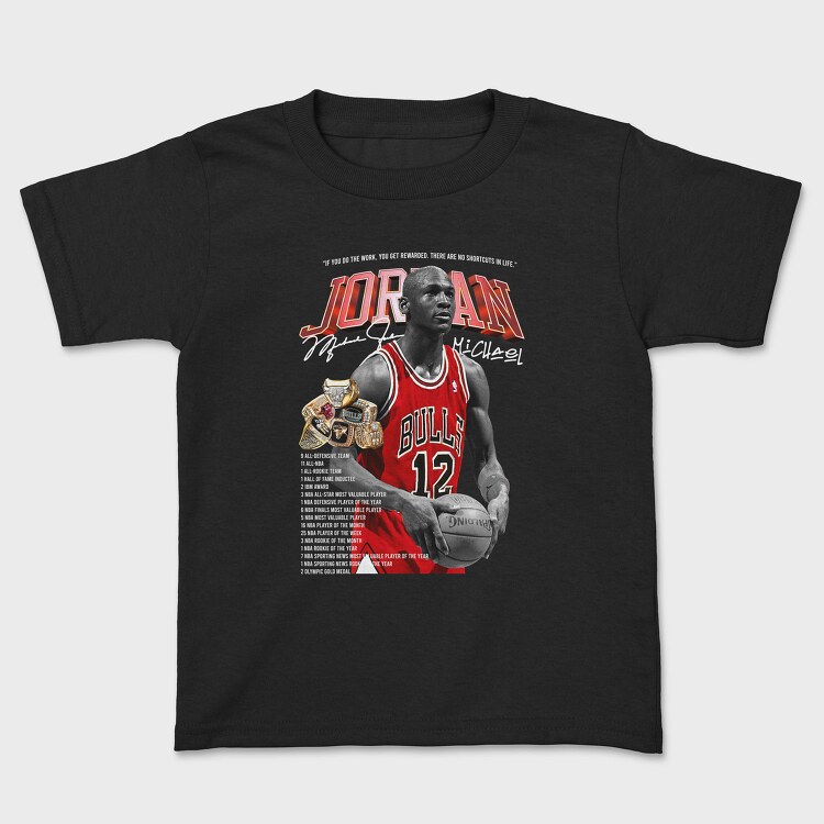 Jordan Bulls Rings, Tricou Copii