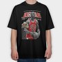 Jordan Bulls Rings, Tricou Oversize Barbati (Unisex)