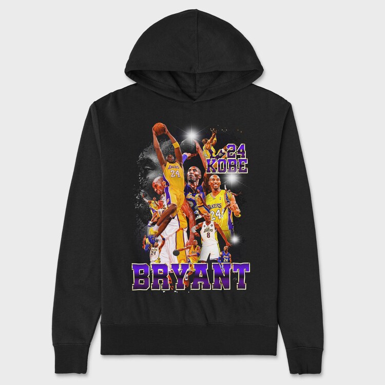 Kobe Bryant 24, Hanorac Oversize Barbati (Unisex)