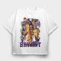 Kobe Bryant 24, Tricou Oversize Barbati (Unisex)