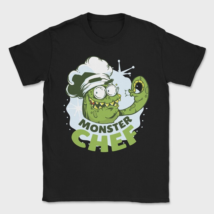 Monster Chef, Tricou Barbati (Unisex)