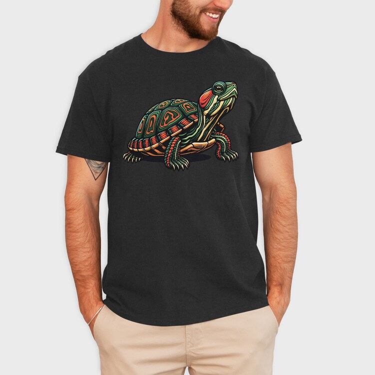 Turtle 1, Tricou Barbati (Unisex)