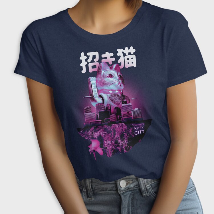 Floating Island Kittie City, Tricou Femei