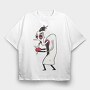 Mad Scientist Brain, Tricou Oversize Barbati (Unisex)