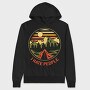 Camping Retro, Hanorac Oversize Barbati (Unisex)