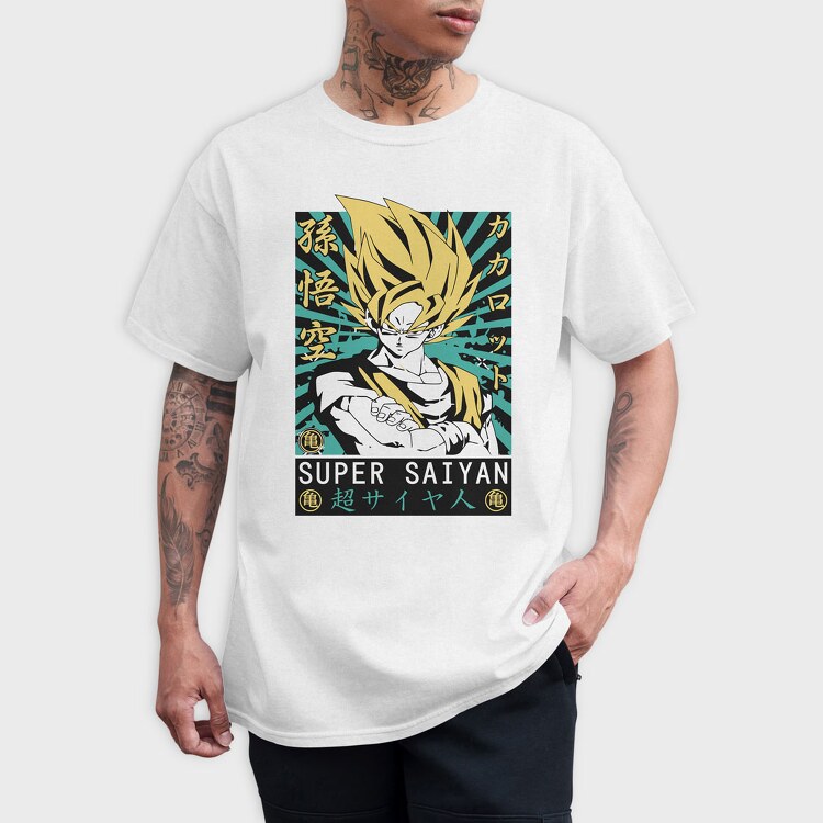 Dragon Ball Z 72, Tricou Barbati (Unisex)