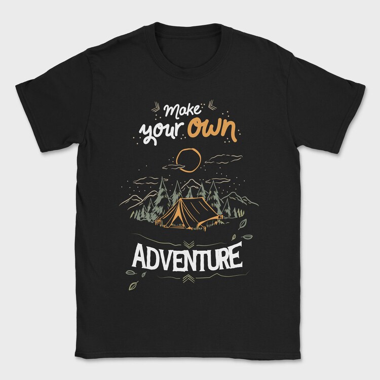 Make Your Own Adventure, Tricou Barbati (Unisex)