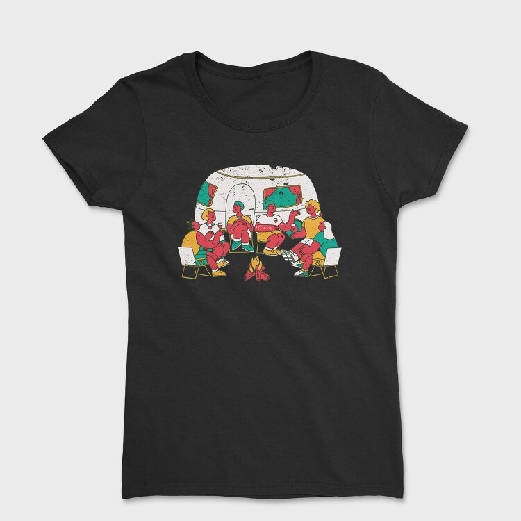 Camping People, Tricou Femei