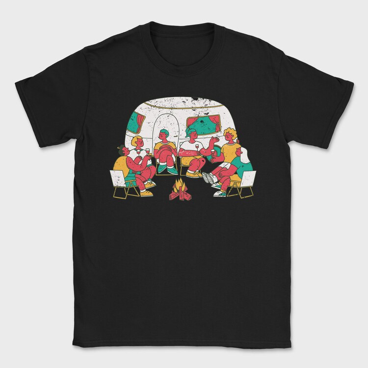 Camping People, Tricou Barbati (Unisex)