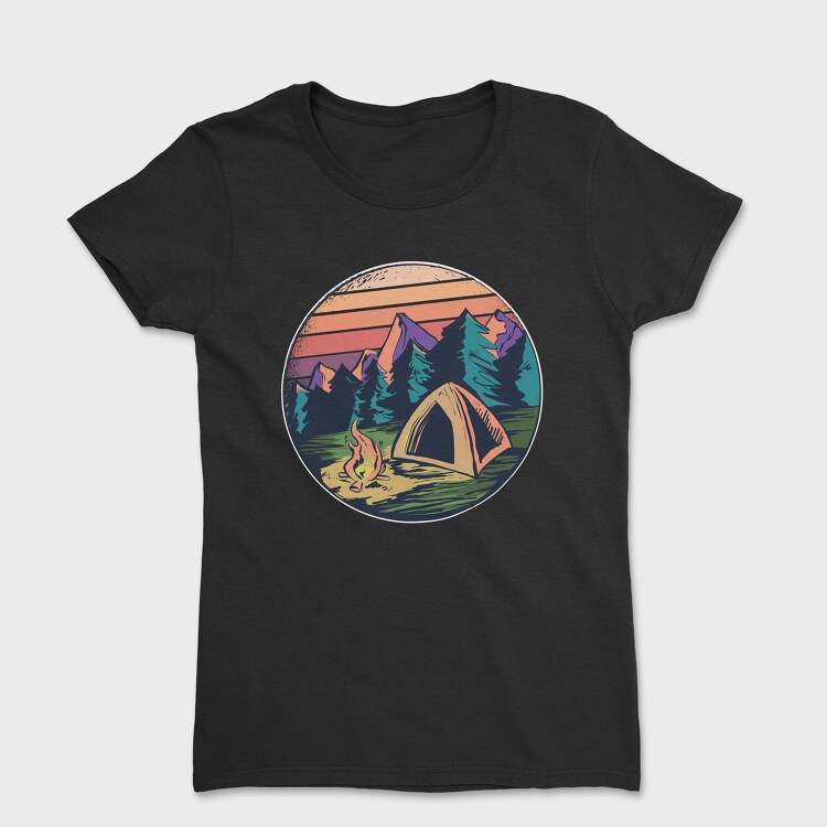 Camping, Tricou Femei