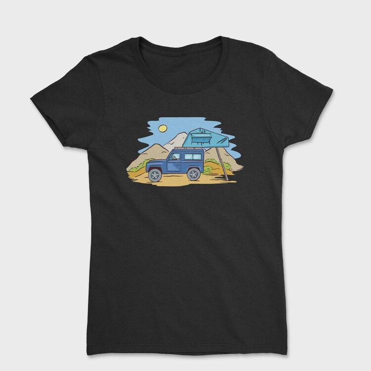 Offroad Camping, Tricou Femei