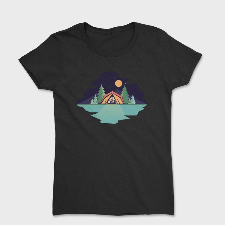 Camping Baby, Tricou Femei