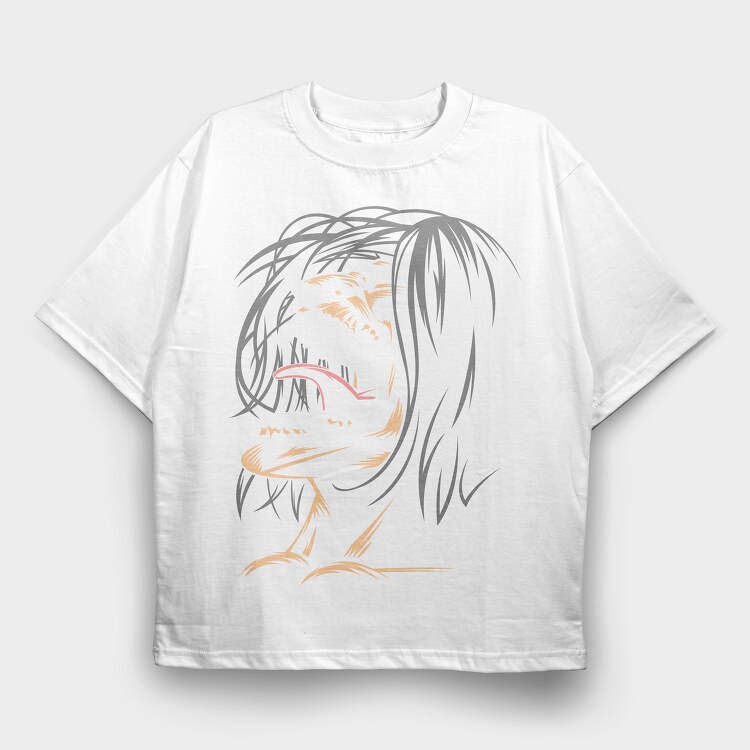 Attack on Titan 23, Tricou Oversize Barbati (Unisex)