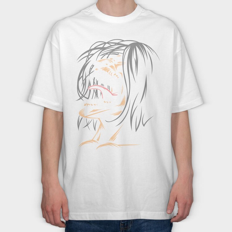 Attack on Titan 23, Tricou Oversize Barbati (Unisex)