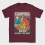 Camping and Beer, Tricou Barbati (Unisex)