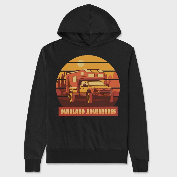 Overland Adventures, Hanorac Oversize Barbati (Unisex)