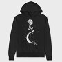 Moon Rose, Hanorac Oversize Barbati (Unisex)