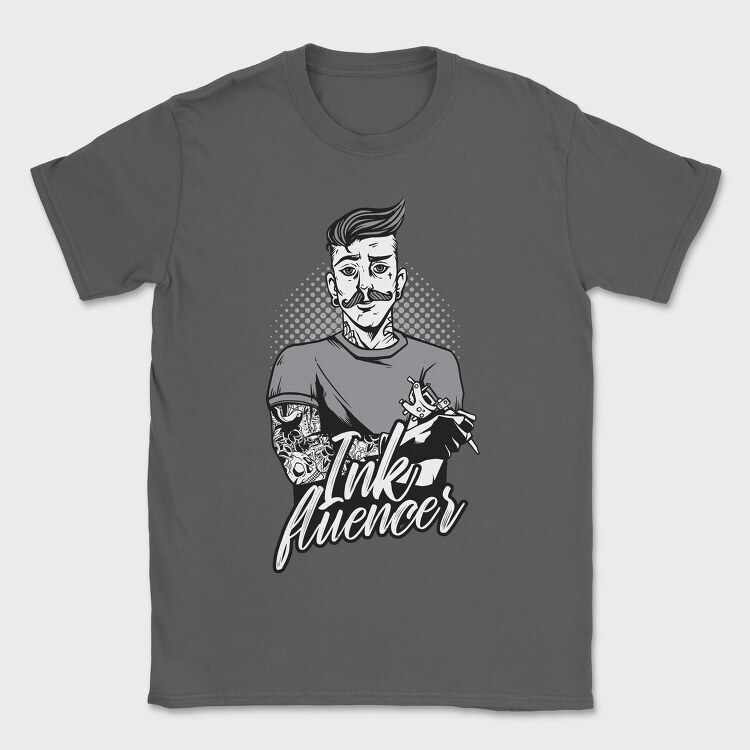 Ink Fluencer, Tricou Barbati (Unisex)