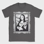 Gothic Mona Lisa, Tricou Barbati (Unisex)