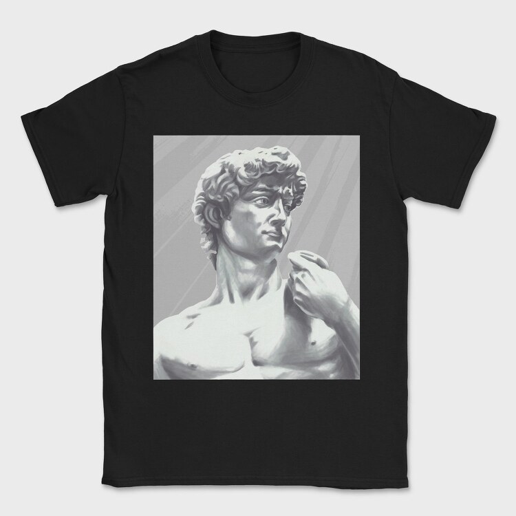 David Statue, Tricou Barbati (Unisex)