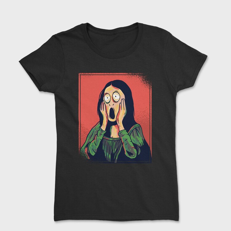 Mona Lisa Scream, Tricou Femei