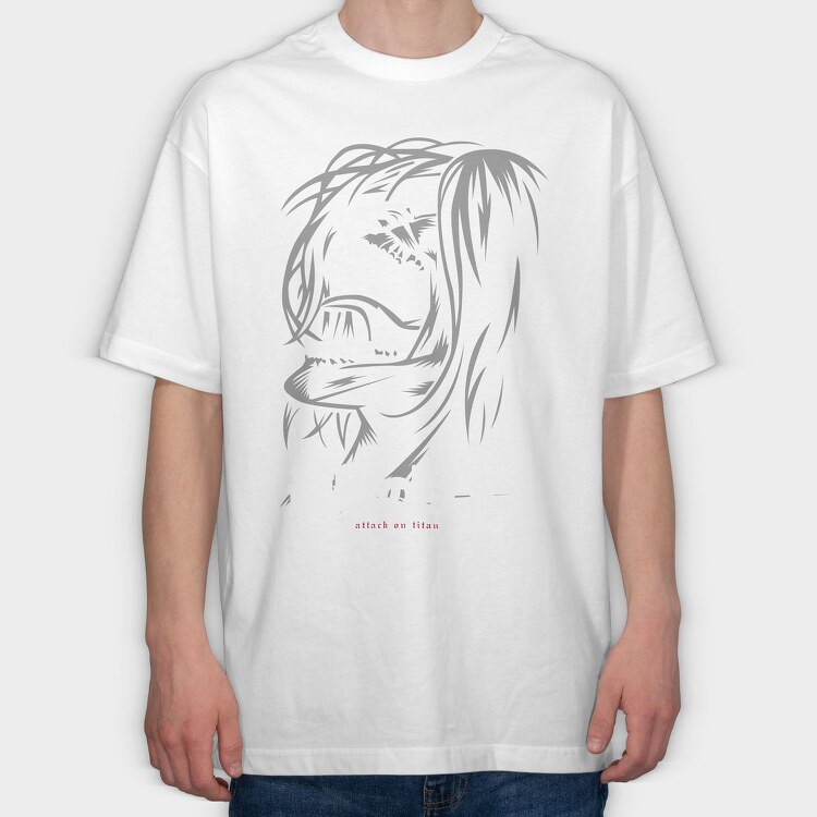 Attack on Titan 15, Tricou Oversize Barbati (Unisex)